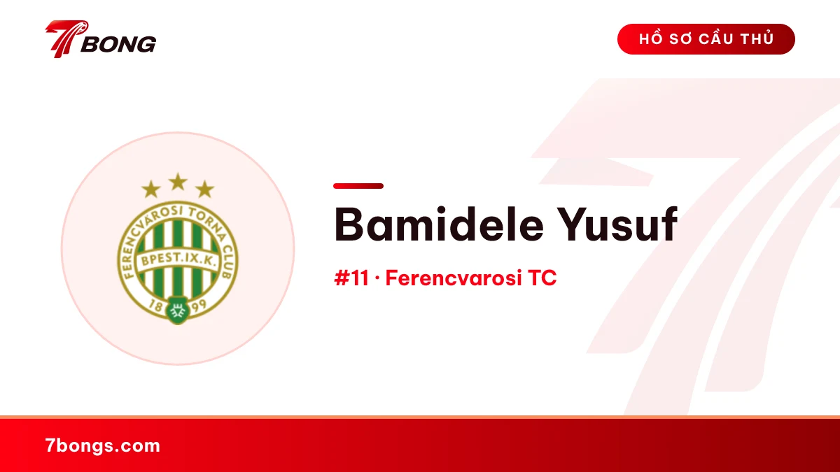 Bamidele Yusuf — Ferencvarosi TC