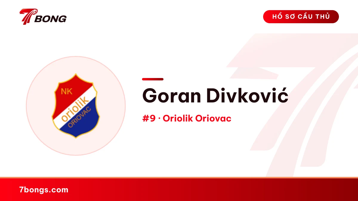 Goran Divković — Oriolik Oriovac