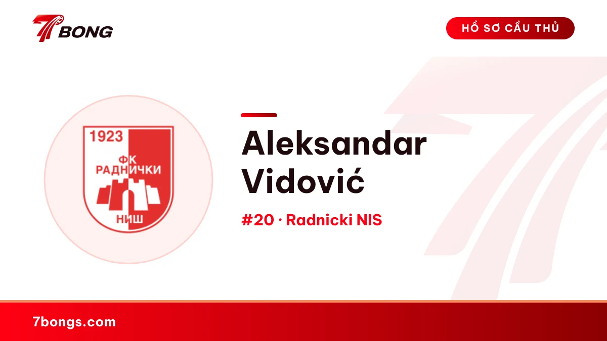 Aleksandar Vidović — Radnicki NIS