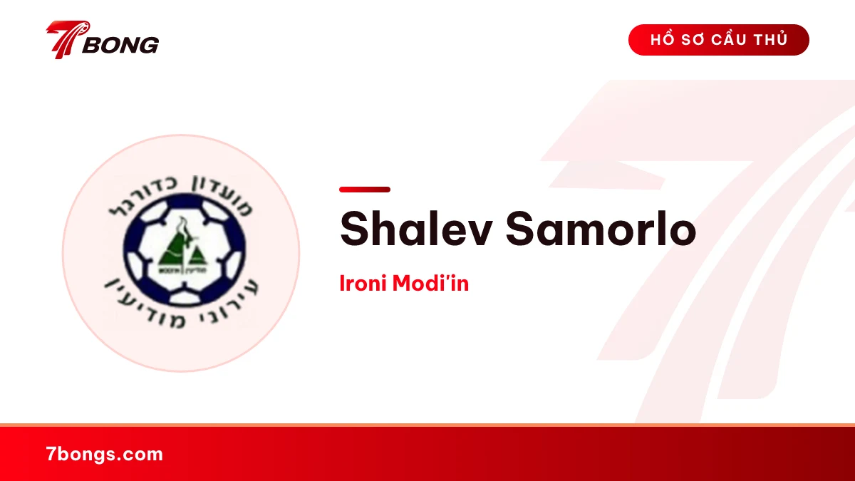 Shalev Samorlo — Ironi Modi'in