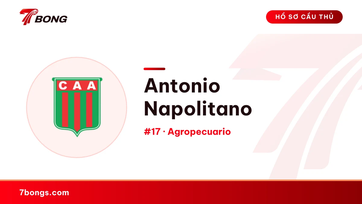 Antonio Napolitano — Agropecuario