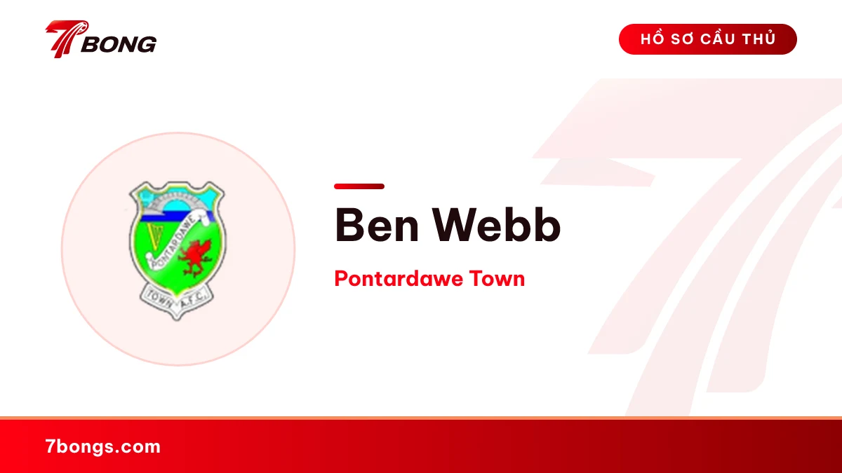 Ben Webb — Pontardawe Town