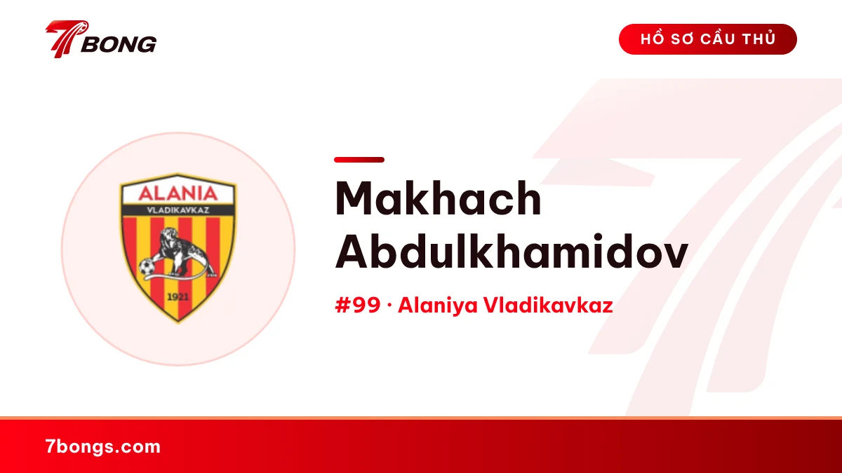 Makhach Abdulkhamidov — Alaniya Vladikavkaz