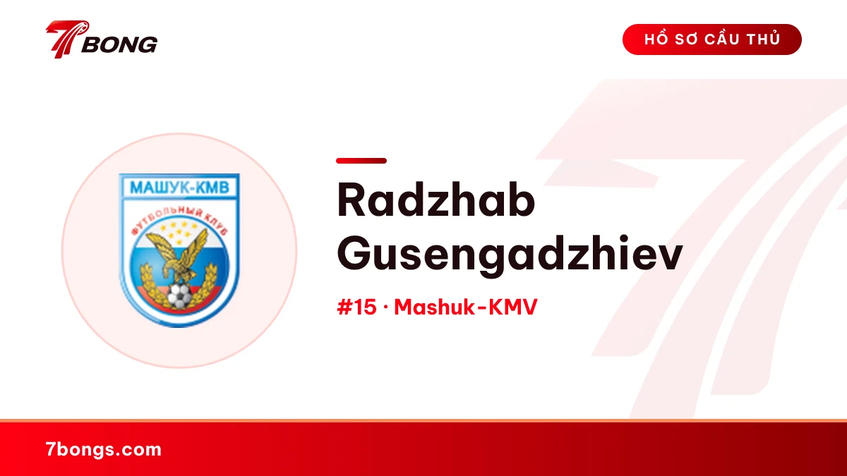 Radzhab Gusengadzhiev — Mashuk-KMV