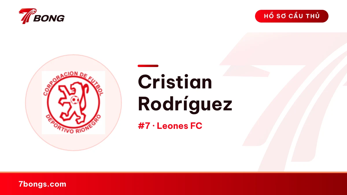 Cristian Rodríguez — Leones FC