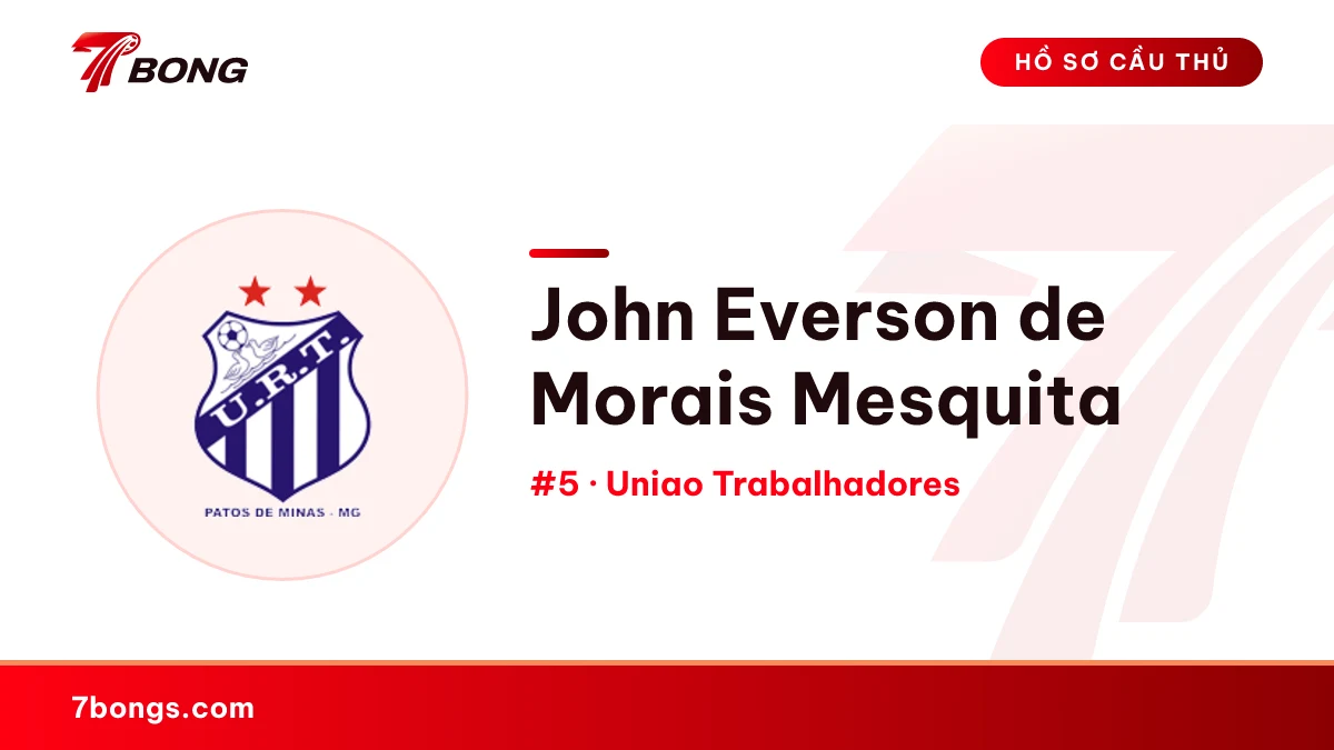 John Everson de Morais Mesquita — Uniao Trabalhadores