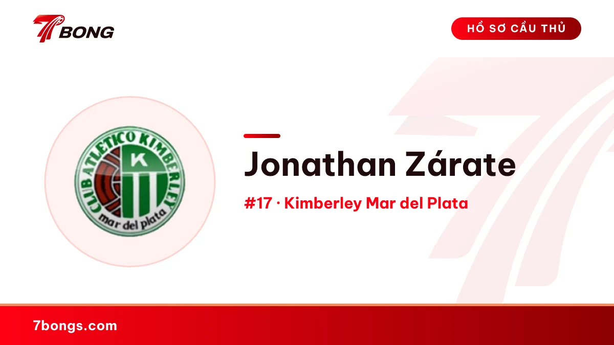 Jonathan Zárate — Kimberley Mar del Plata