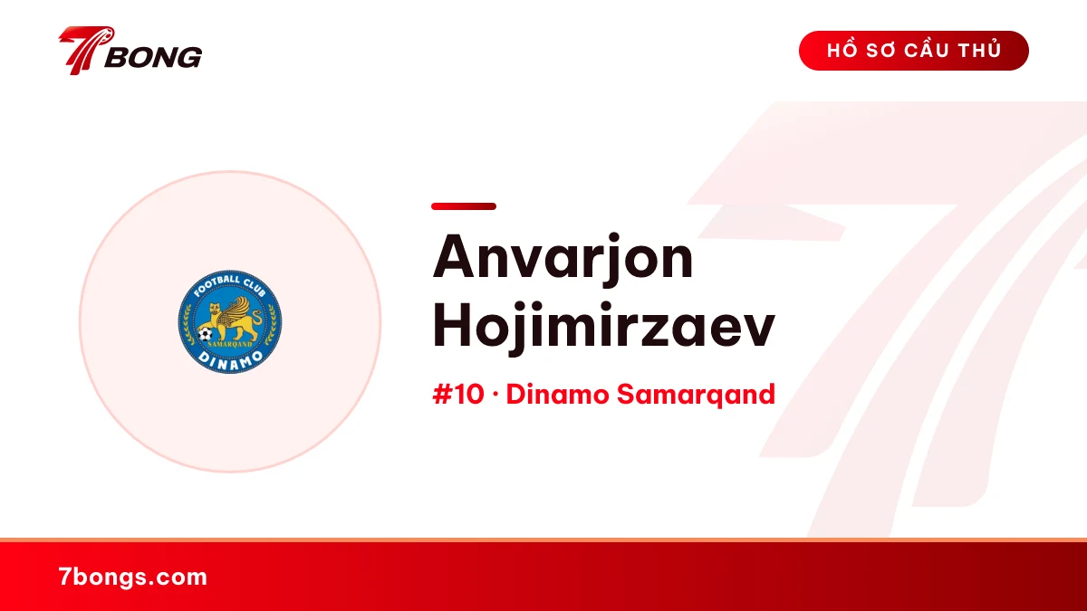 Anvarjon Hojimirzaev — Dinamo Samarqand