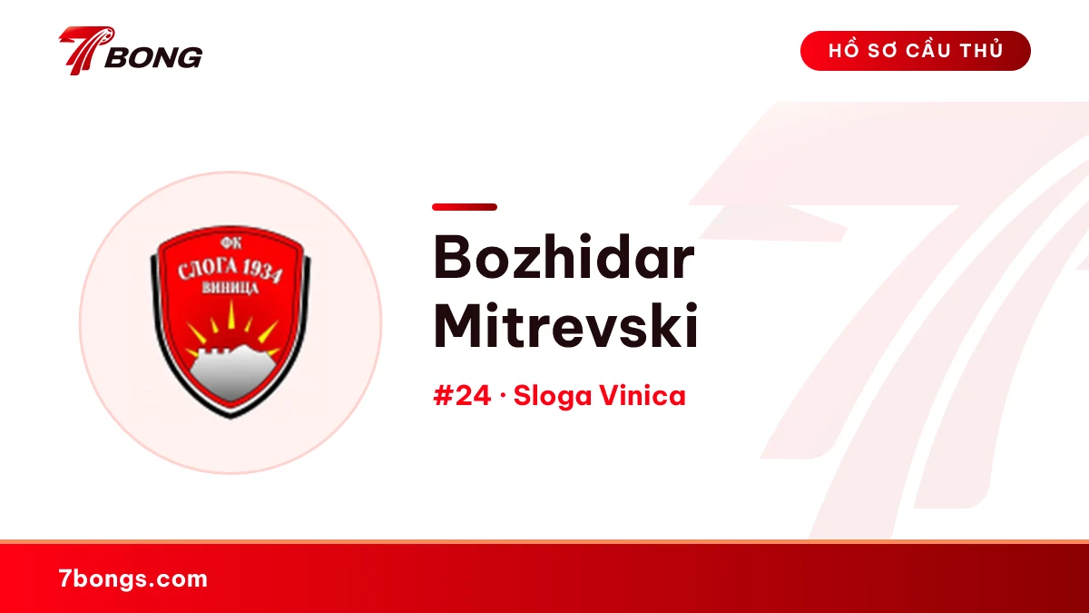 Bozhidar Mitrevski — Sloga Vinica