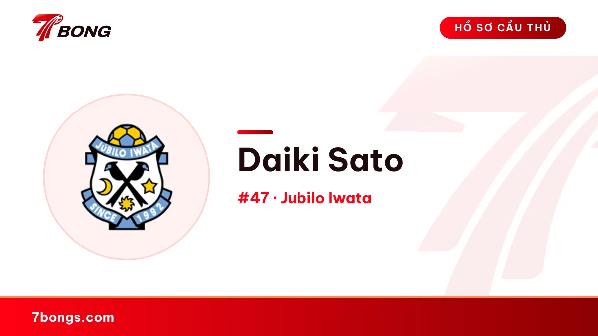 Daiki Sato — Jubilo Iwata