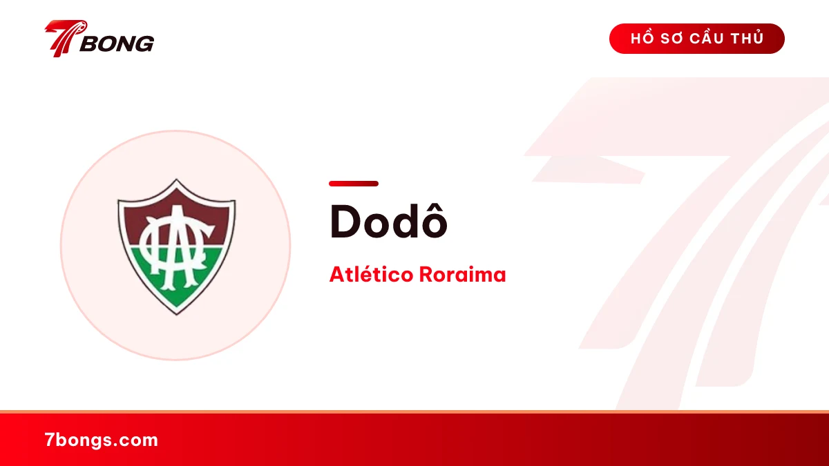 Dodô — Atlético Roraima