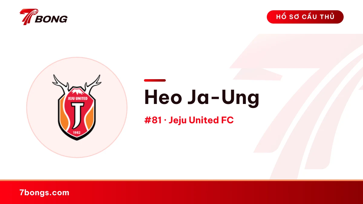 Heo Ja-Ung — Jeju United FC