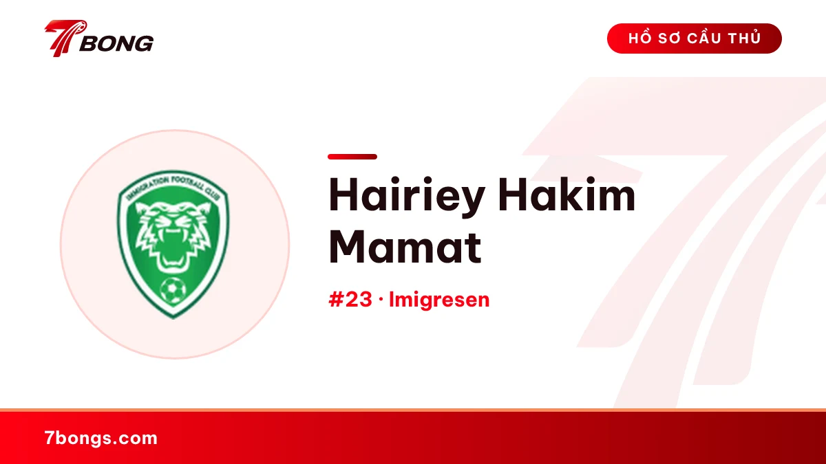 Hairiey Hakim Mamat — Imigresen