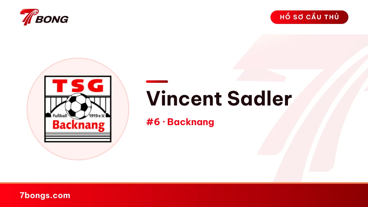Vincent Sadler — Backnang