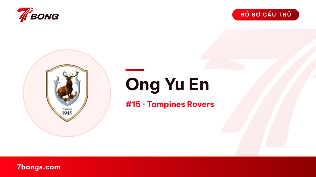 Ong Yu En — Tampines Rovers