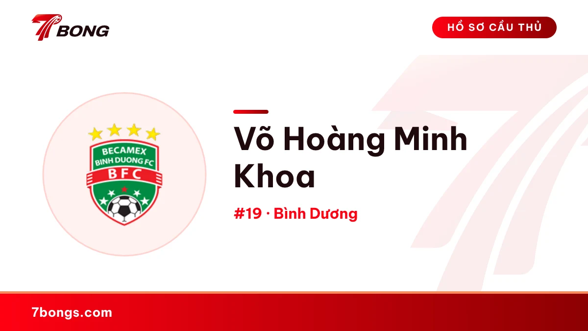 Võ Hoàng Minh Khoa — Bình Dương