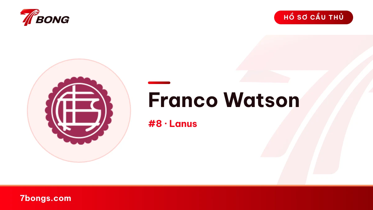Franco Watson — Lanus