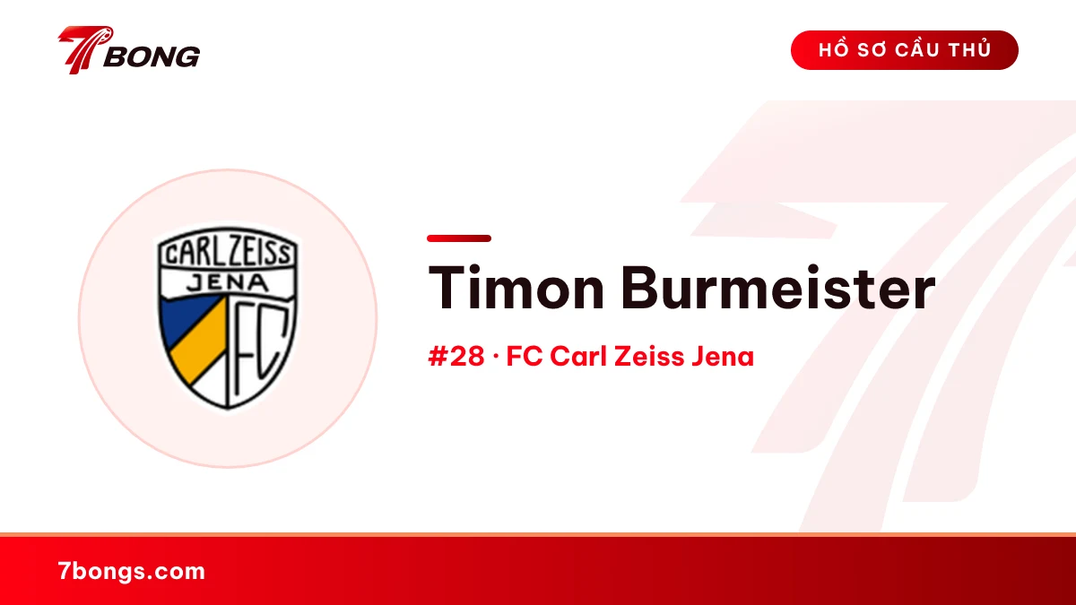 Timon Burmeister — FC Carl Zeiss Jena