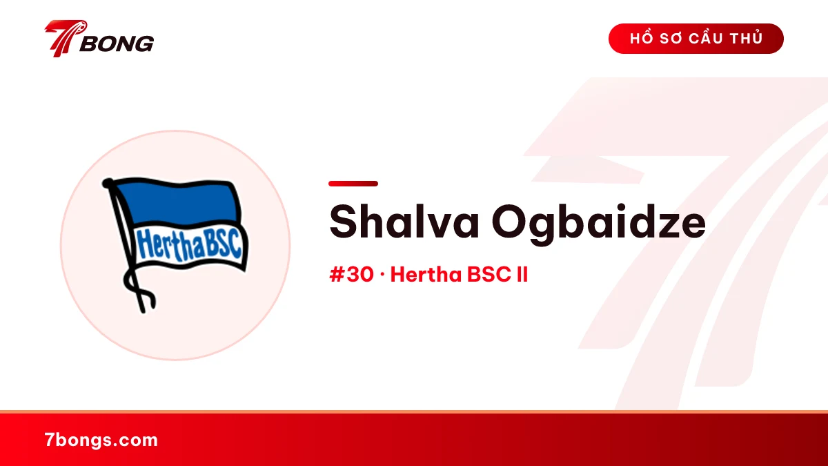 Shalva Ogbaidze — Hertha BSC II