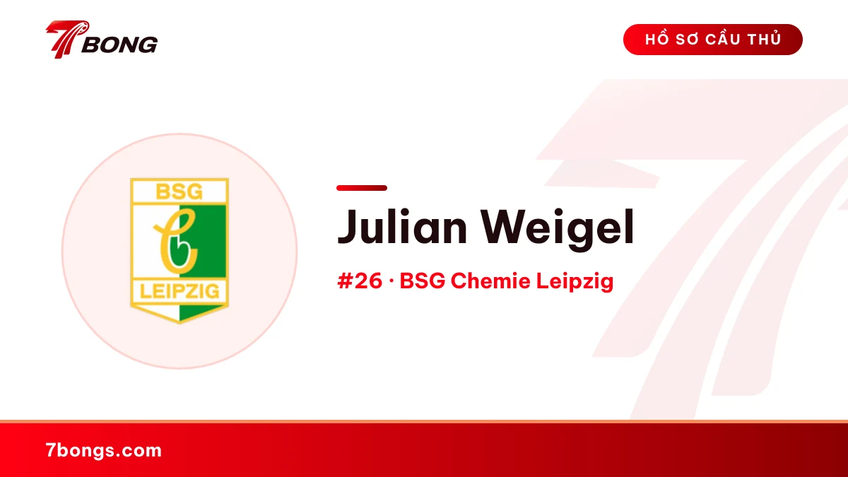 Julian Weigel — BSG Chemie Leipzig