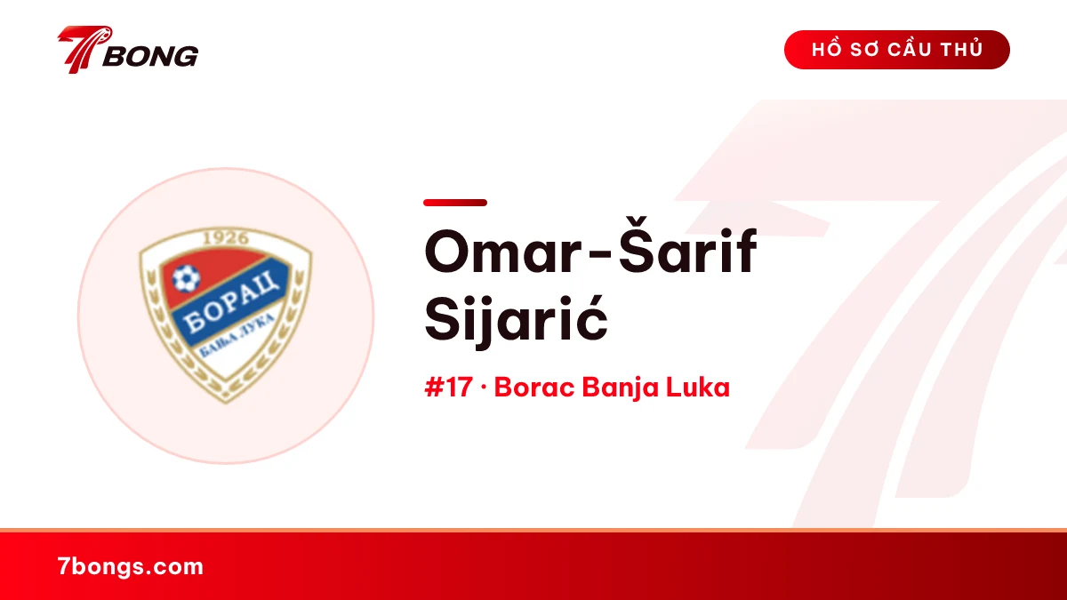 Omar-Šarif Sijarić — Borac Banja Luka