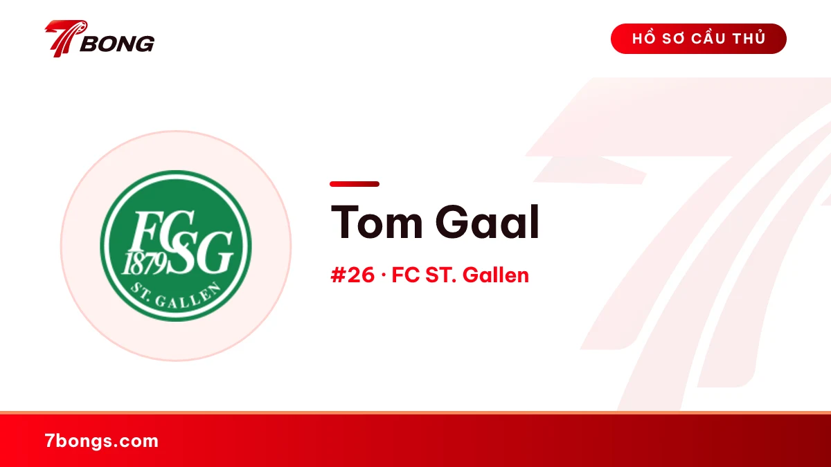 Tom Gaal — FC ST. Gallen
