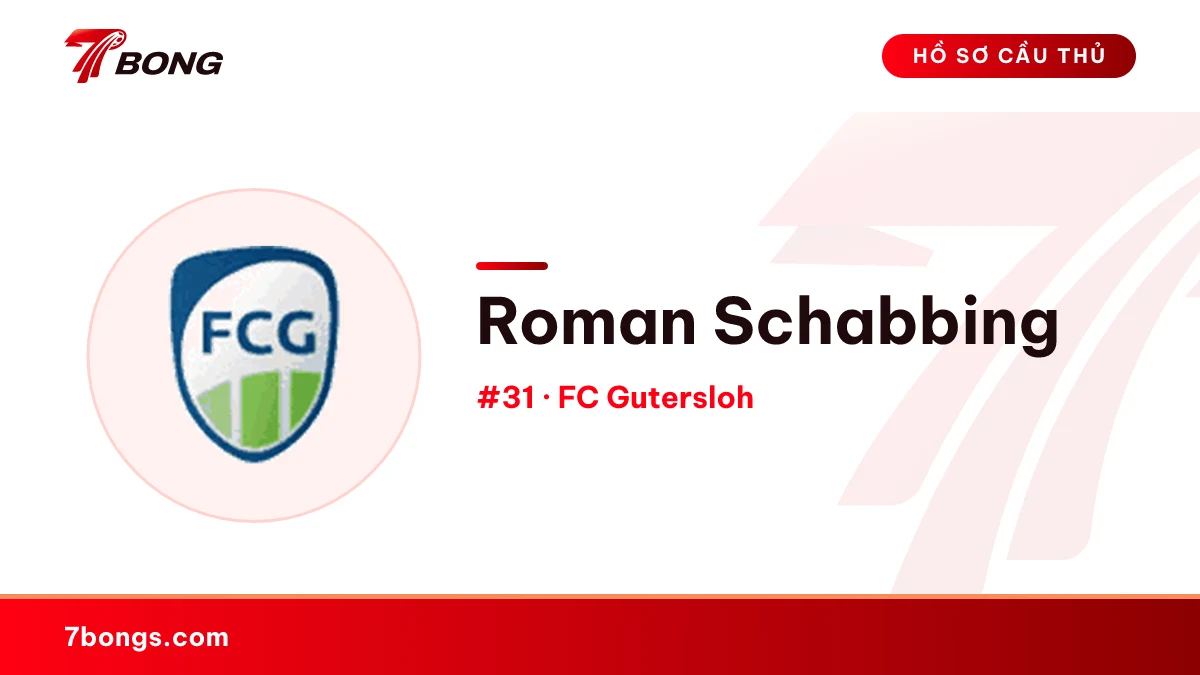 Roman Schabbing — FC Gutersloh