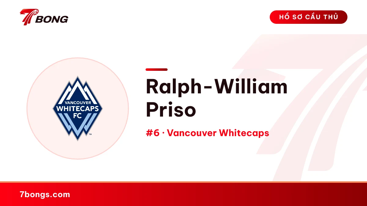 Ralph-William Priso — Vancouver Whitecaps