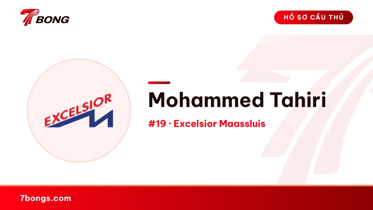 Mohammed Tahiri — Excelsior Maassluis