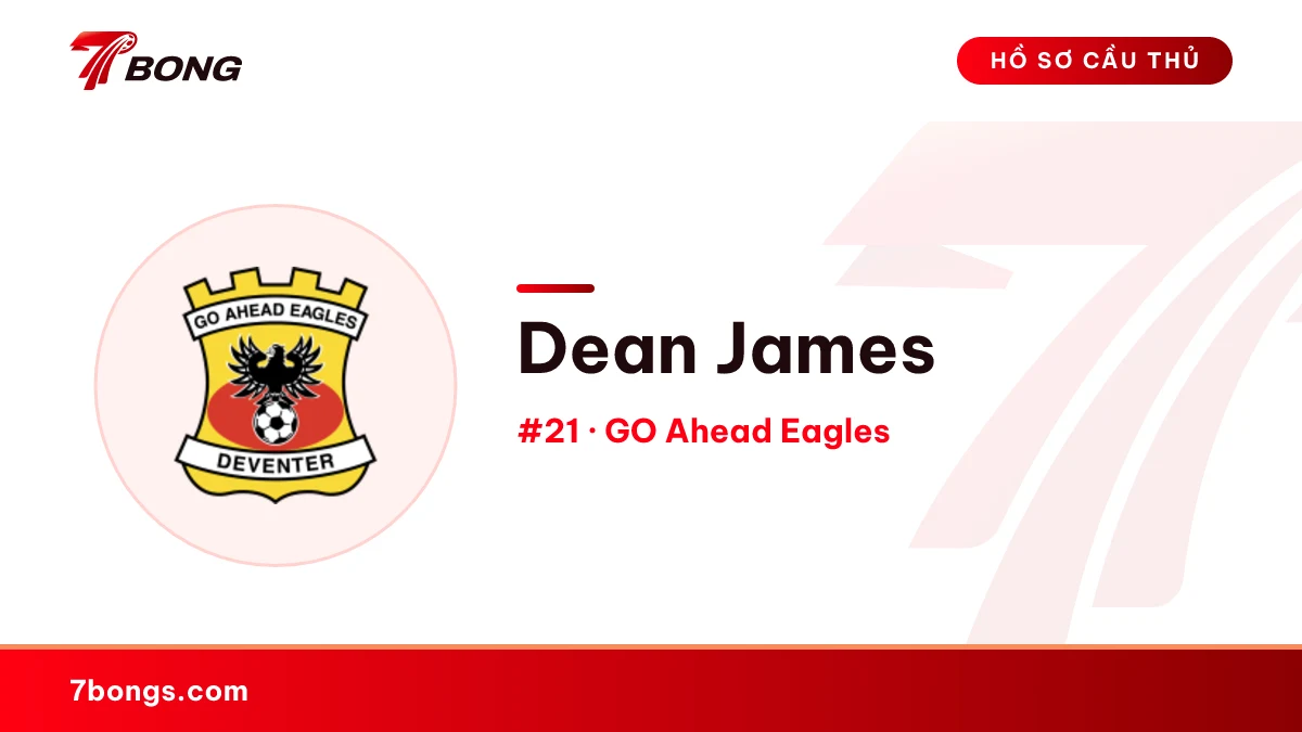 Dean James — GO Ahead Eagles