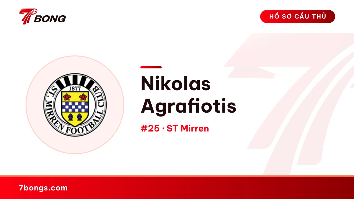 Nikolas Agrafiotis — ST Mirren