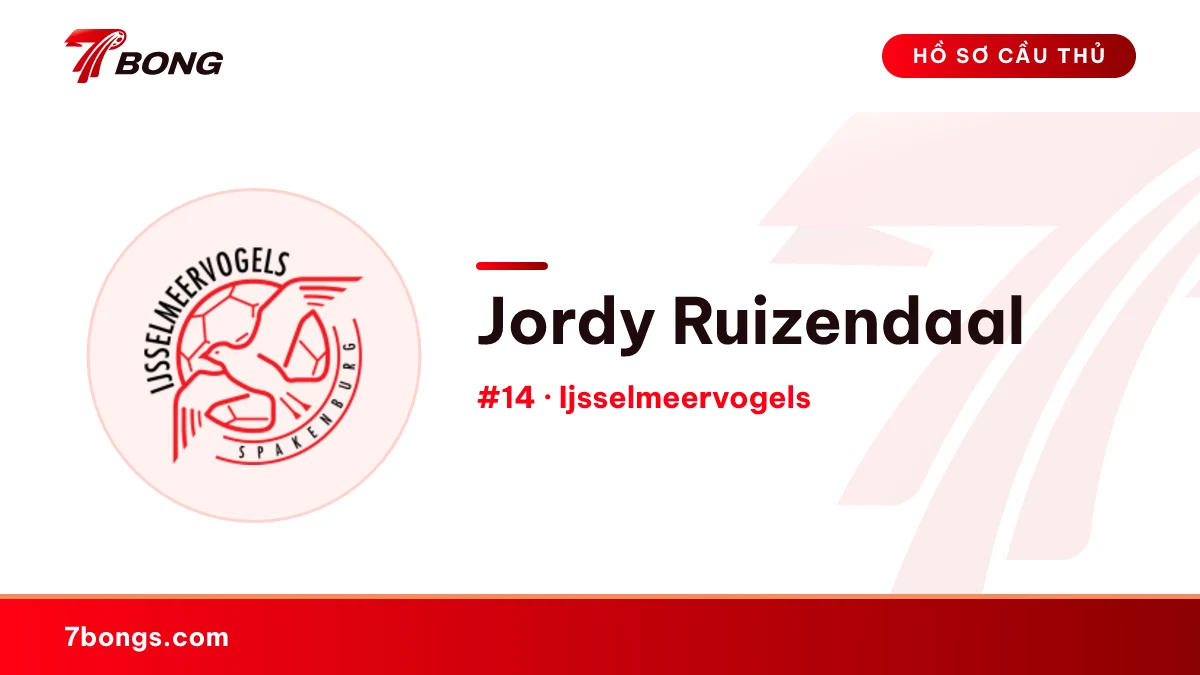 Jordy Ruizendaal — Ijsselmeervogels