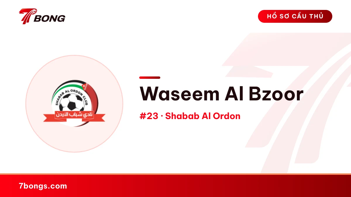 Waseem Al Bzoor — Shabab Al Ordon