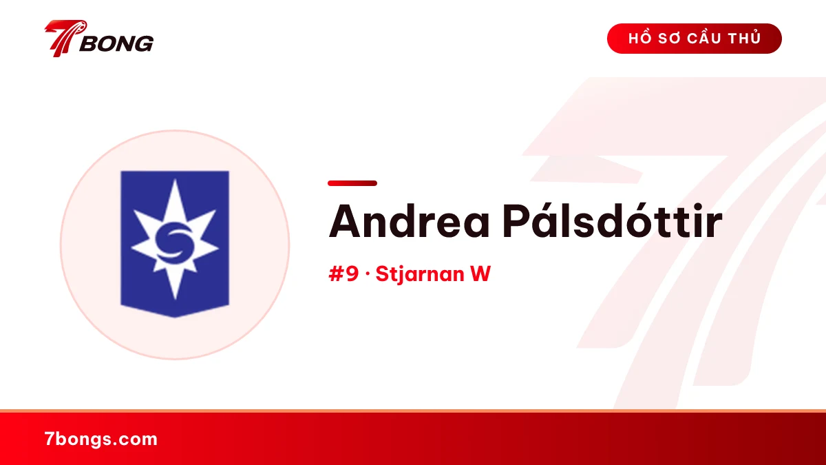 Andrea Pálsdóttir — Stjarnan W