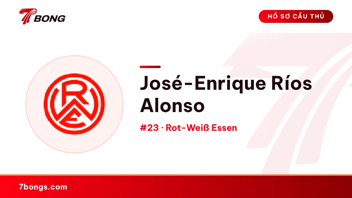 José-Enrique Ríos Alonso — Rot-Weiß Essen