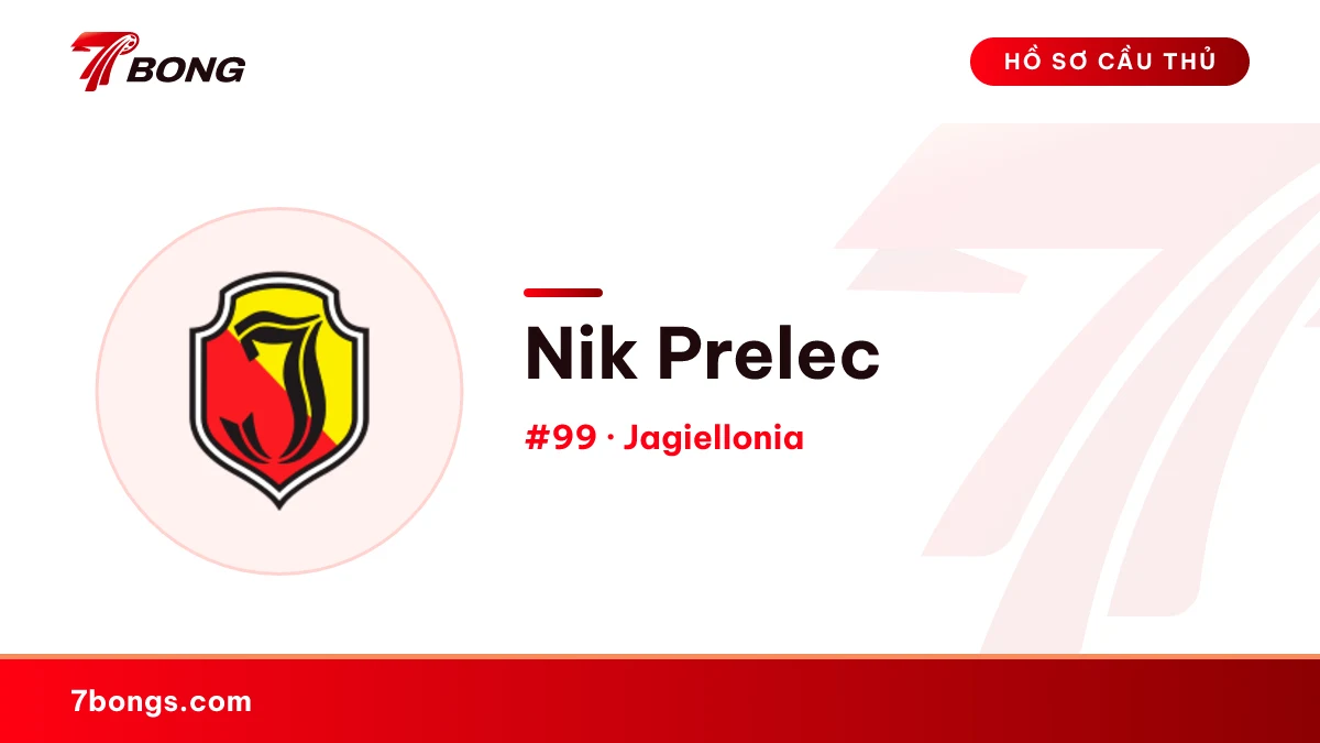 Nik Prelec — Jagiellonia