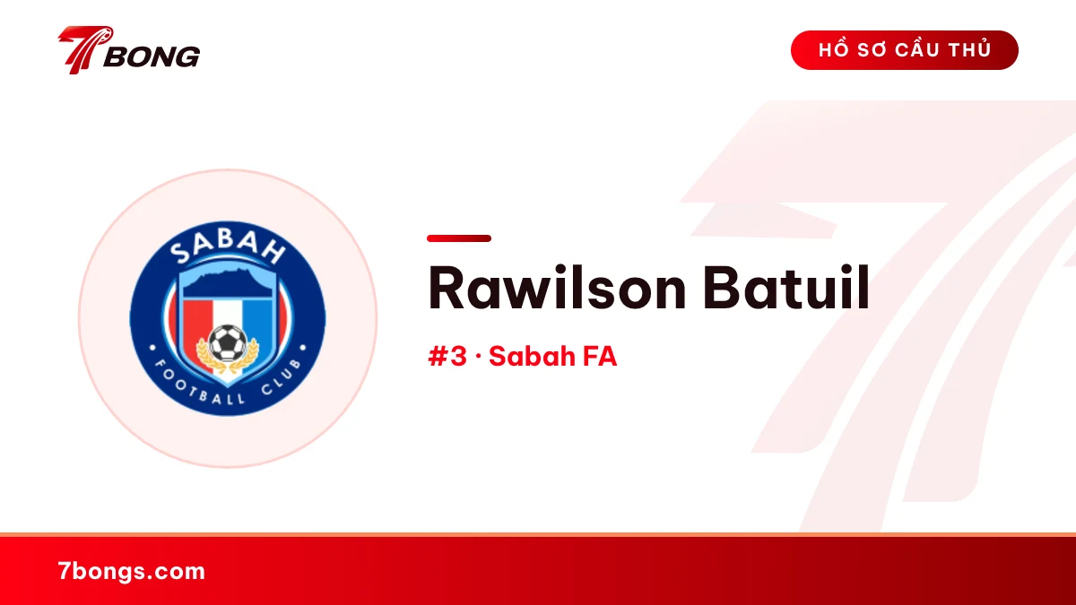Rawilson Batuil — Sabah FA