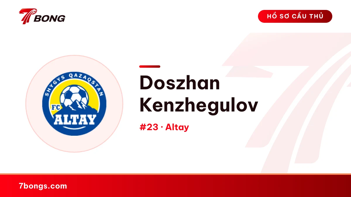 Doszhan Kenzhegulov — Altay