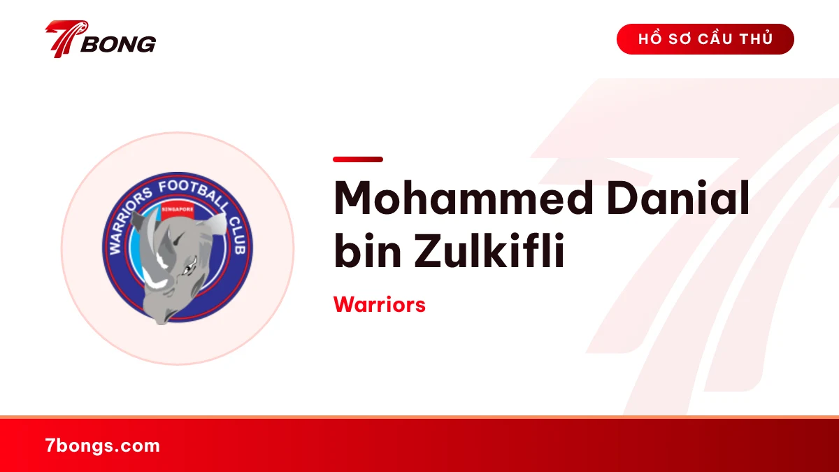 Mohammed Danial bin Zulkifli — Warriors