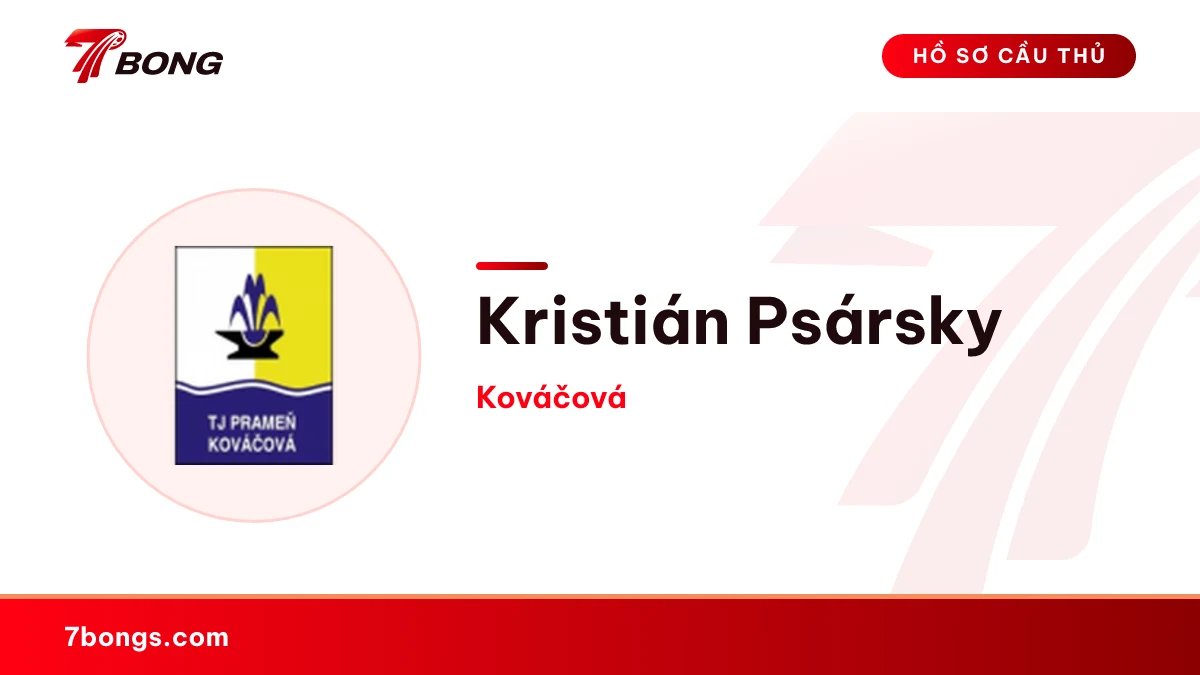 Kristián Psársky — Kováčová
