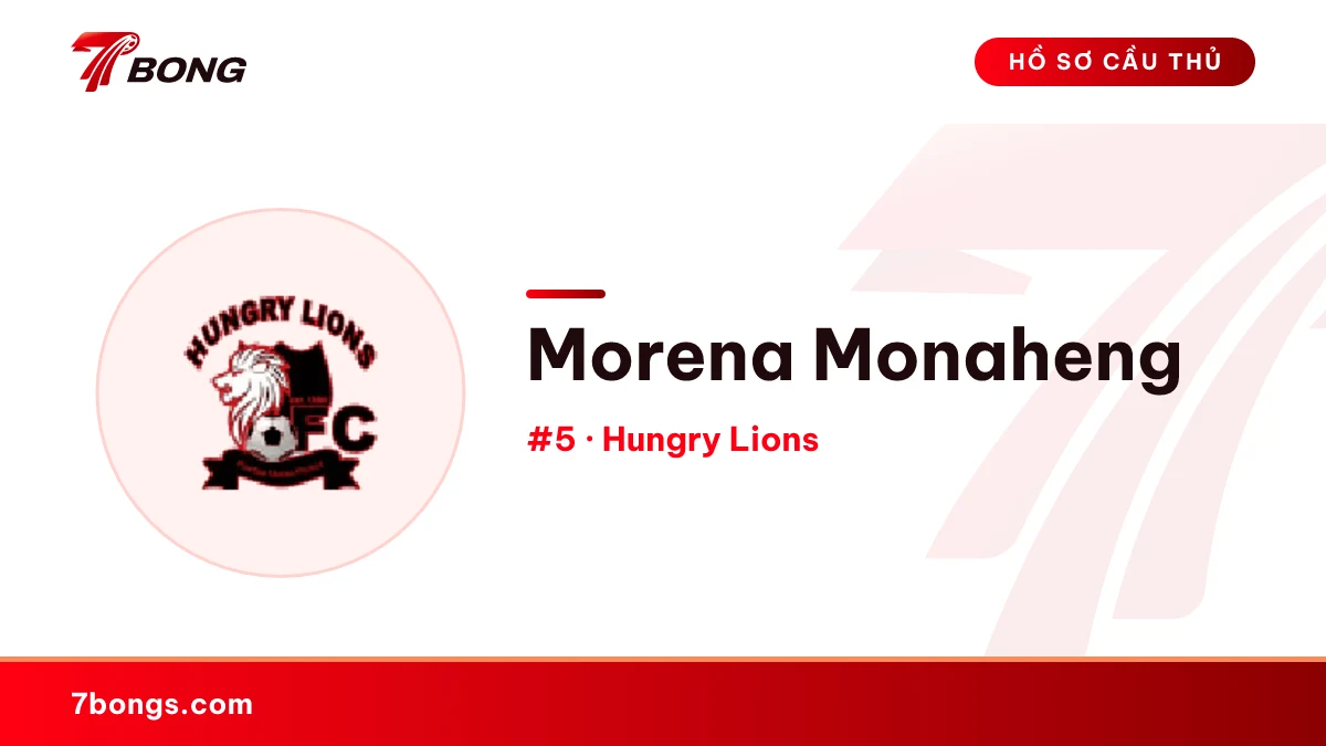 Morena Monaheng — Hungry Lions