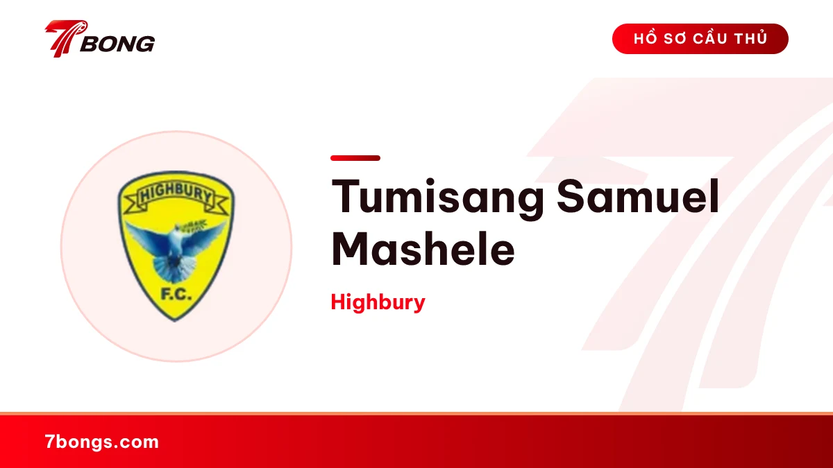 Tumisang Samuel Mashele — Highbury