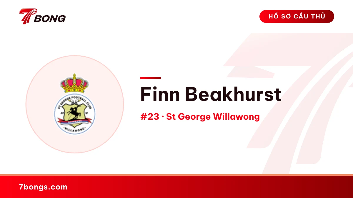 Finn Beakhurst — St George Willawong