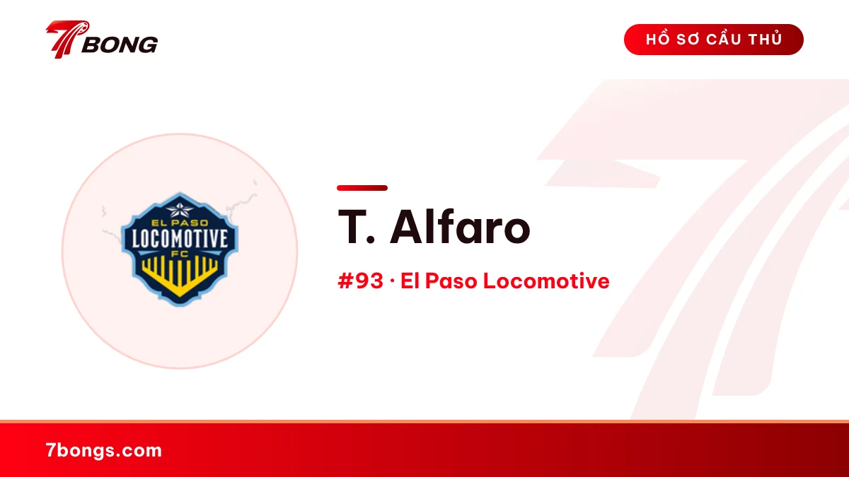 T. Alfaro — El Paso Locomotive