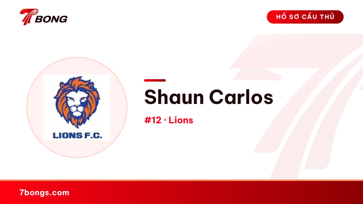 Shaun Carlos — Lions