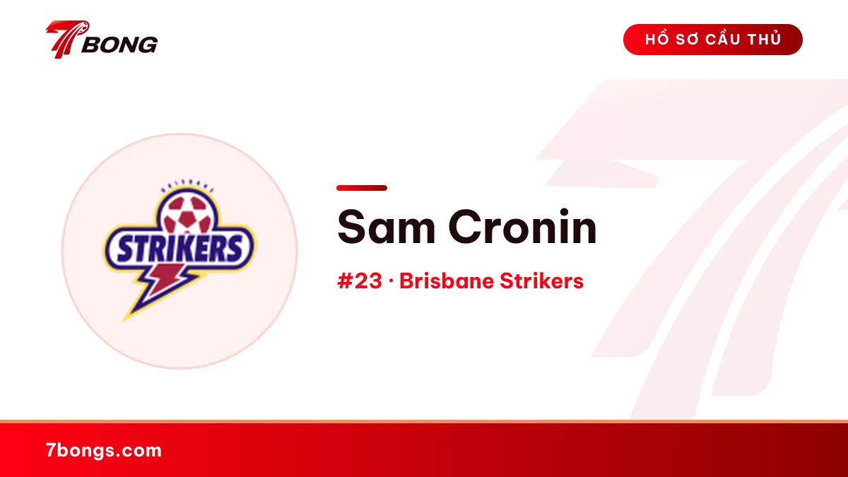 Sam Cronin — Brisbane Strikers