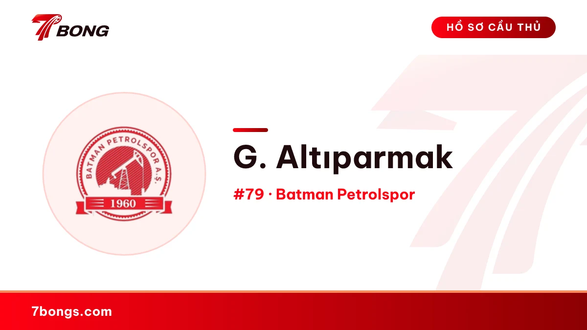 G. Altıparmak — Batman Petrolspor