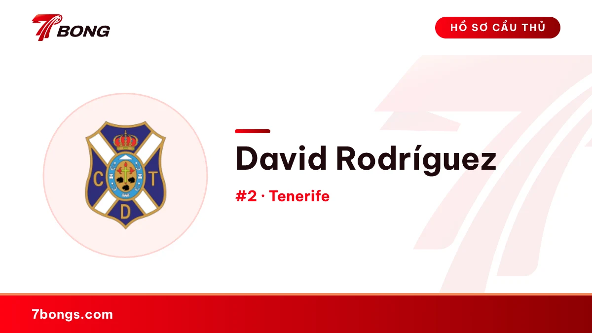 David Rodríguez — Tenerife