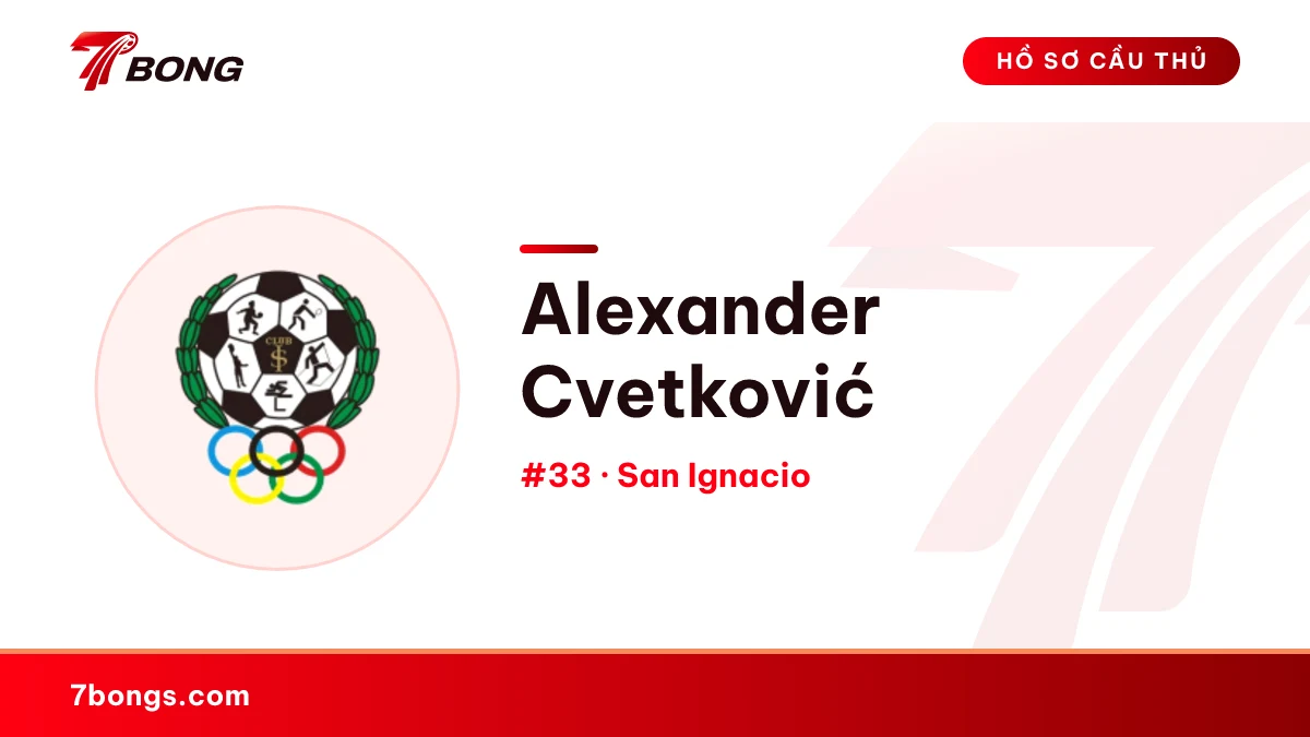 Alexander Cvetković — San Ignacio