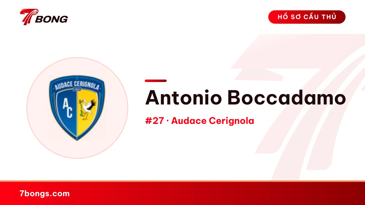 Antonio Boccadamo — Audace Cerignola